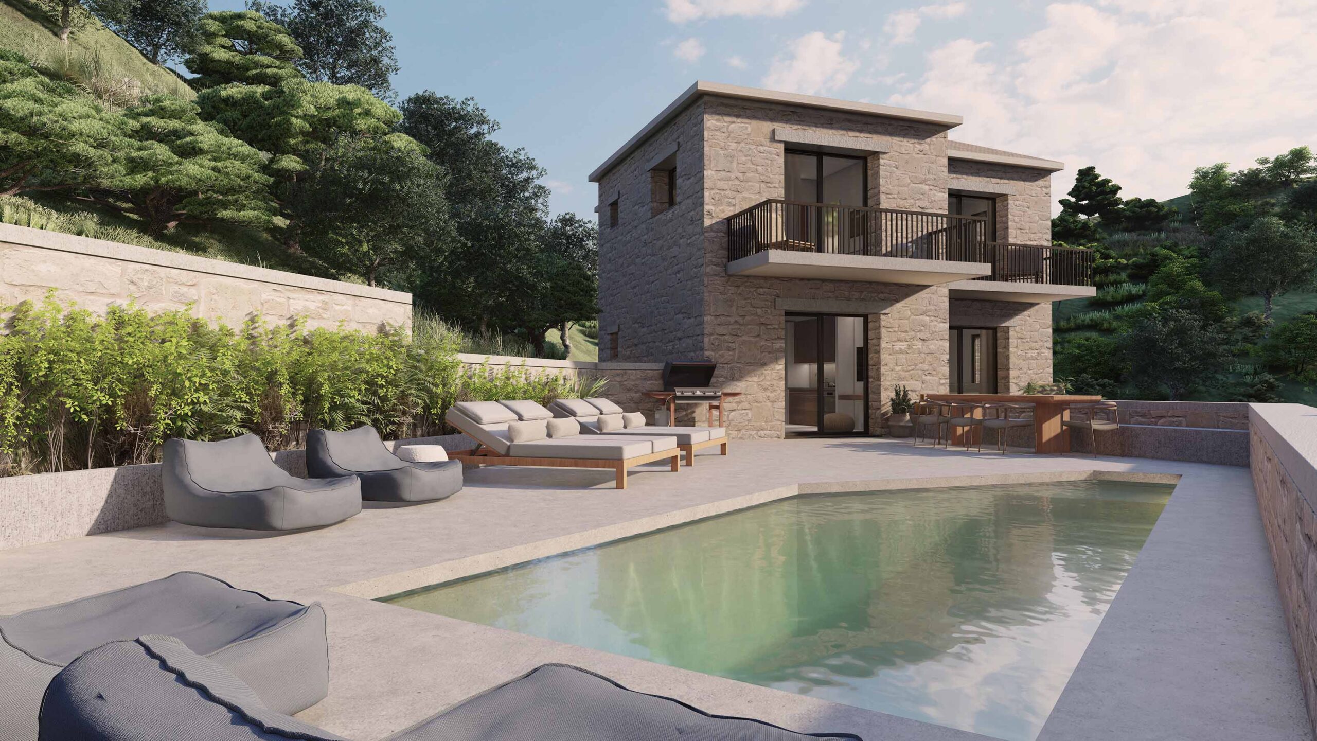 Outdoor Pool View